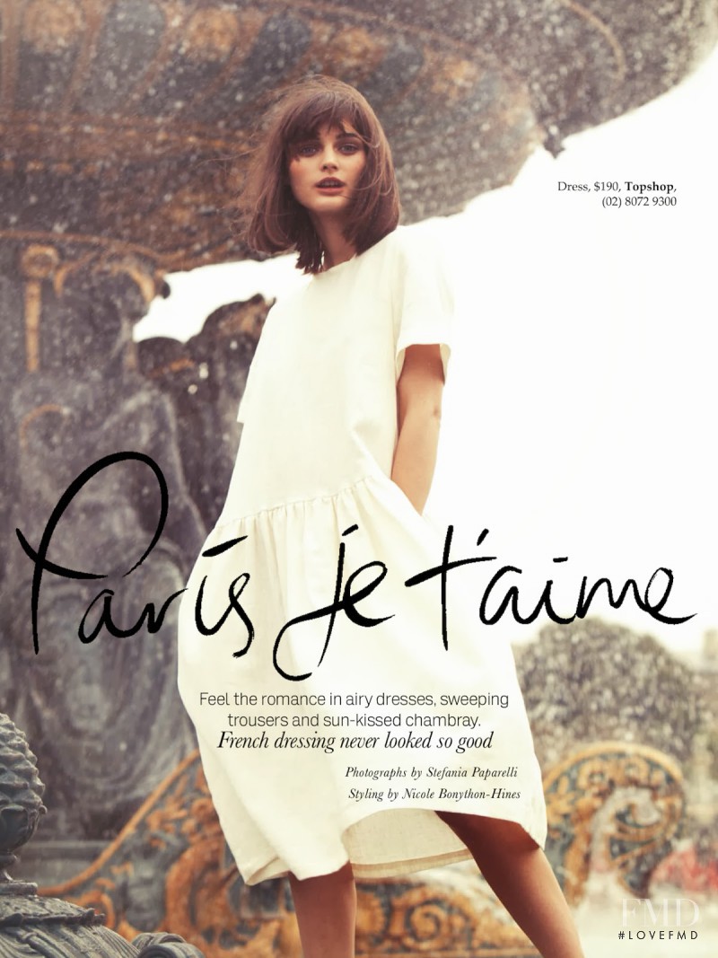 Ksenia Nazarenko featured in Paris Je T\'aime, December 2013