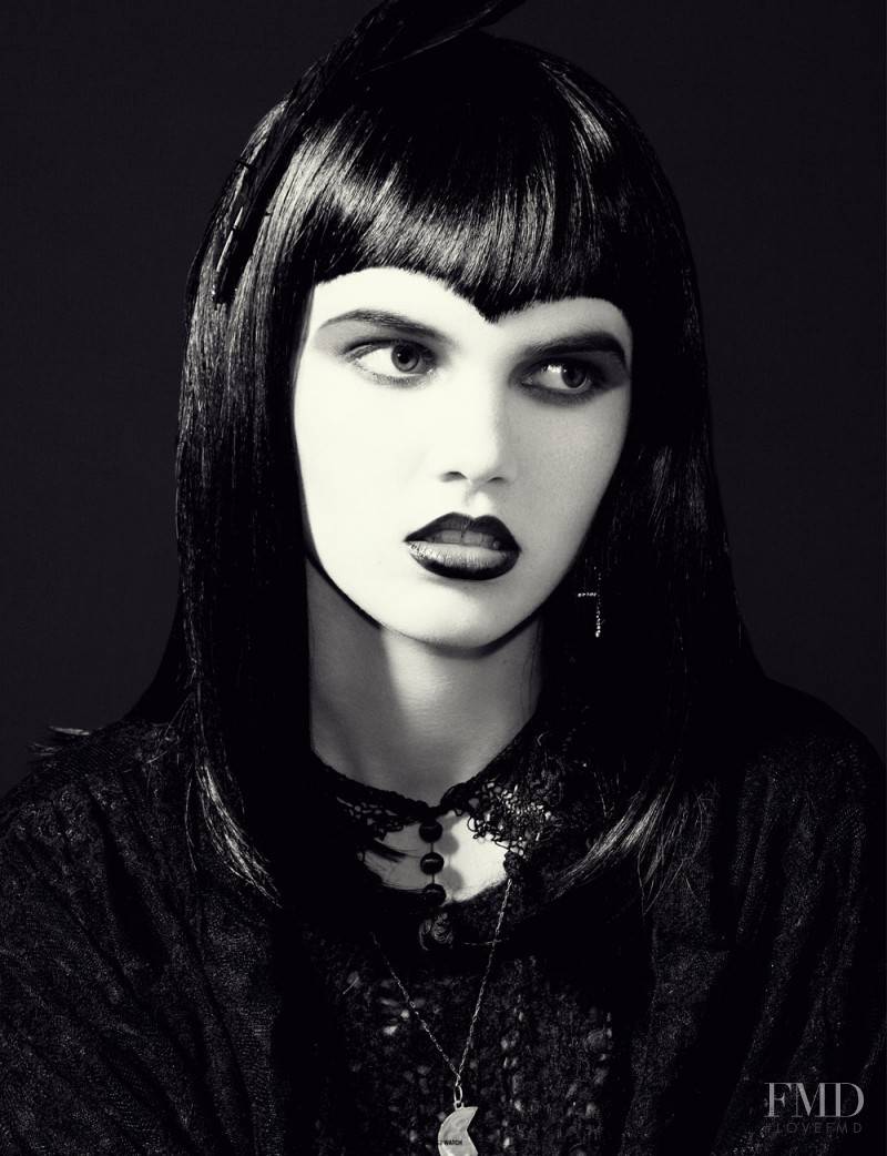 Lily Stewart featured in Clique, January 2012