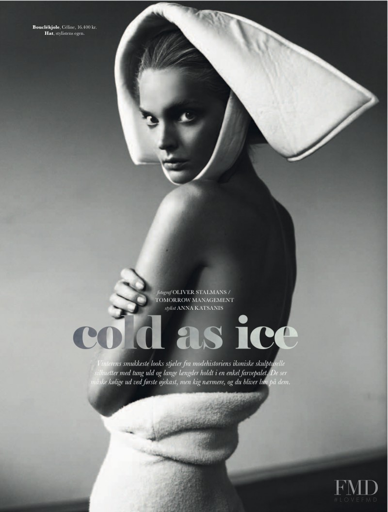 Gertrud Hegelund featured in Cold As Ice, December 2013