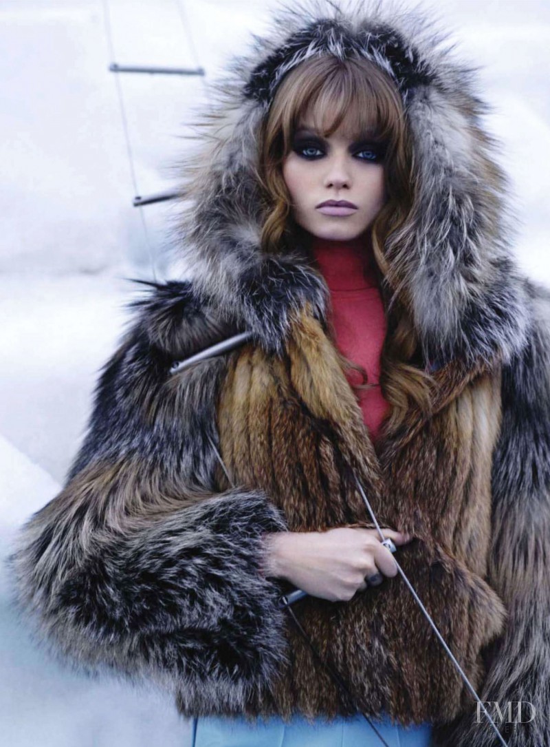 Abbey Lee Kershaw featured in The Big Chill, October 2010