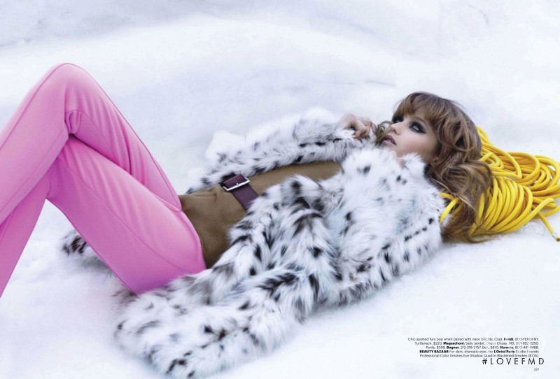 Abbey Lee Kershaw featured in The Big Chill, October 2010