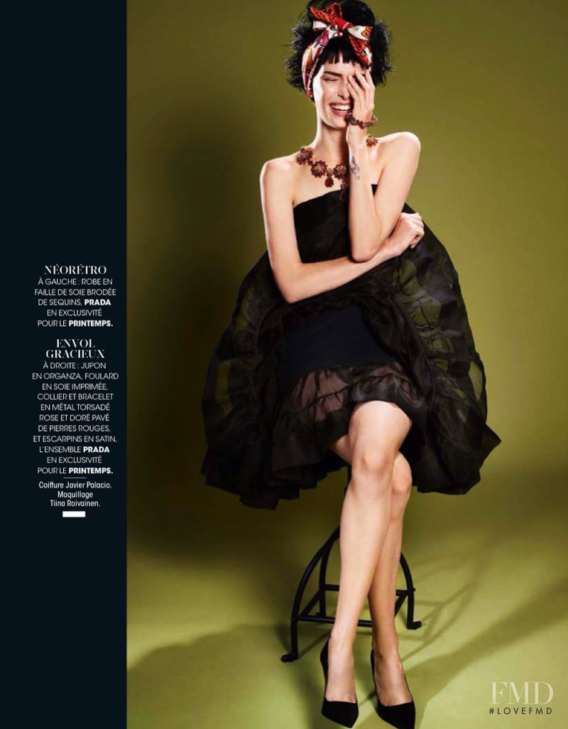 Kristina Salinovic featured in Conte De Glamour, November 2013