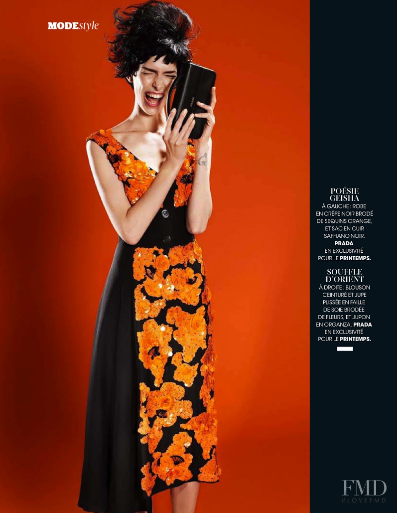 Kristina Salinovic featured in Conte De Glamour, November 2013