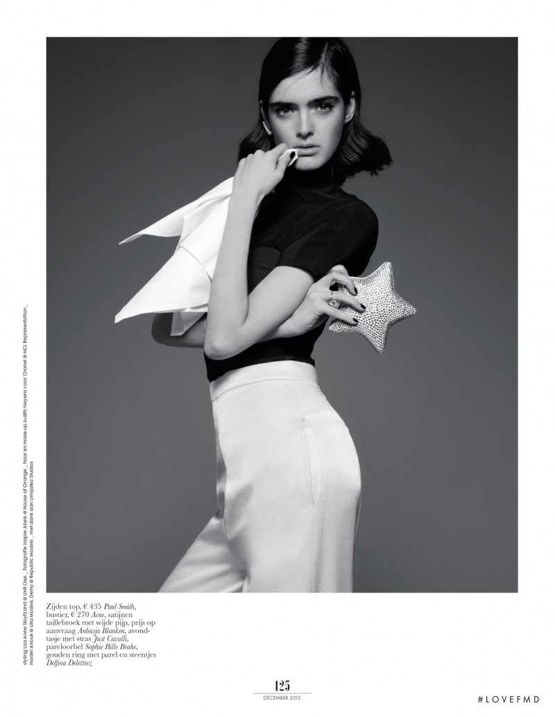 Anouk Hagemeijer featured in Thank You For Smoking, December 2013