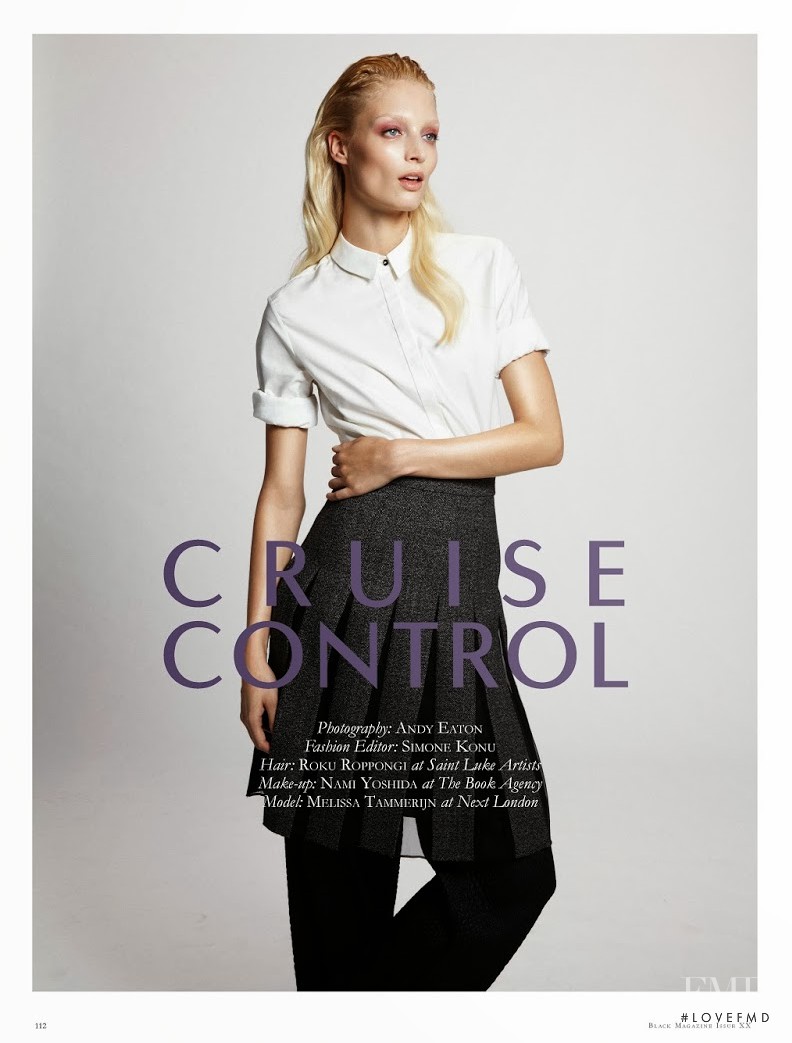 Melissa Tammerijn featured in Cruise Control, December 2013