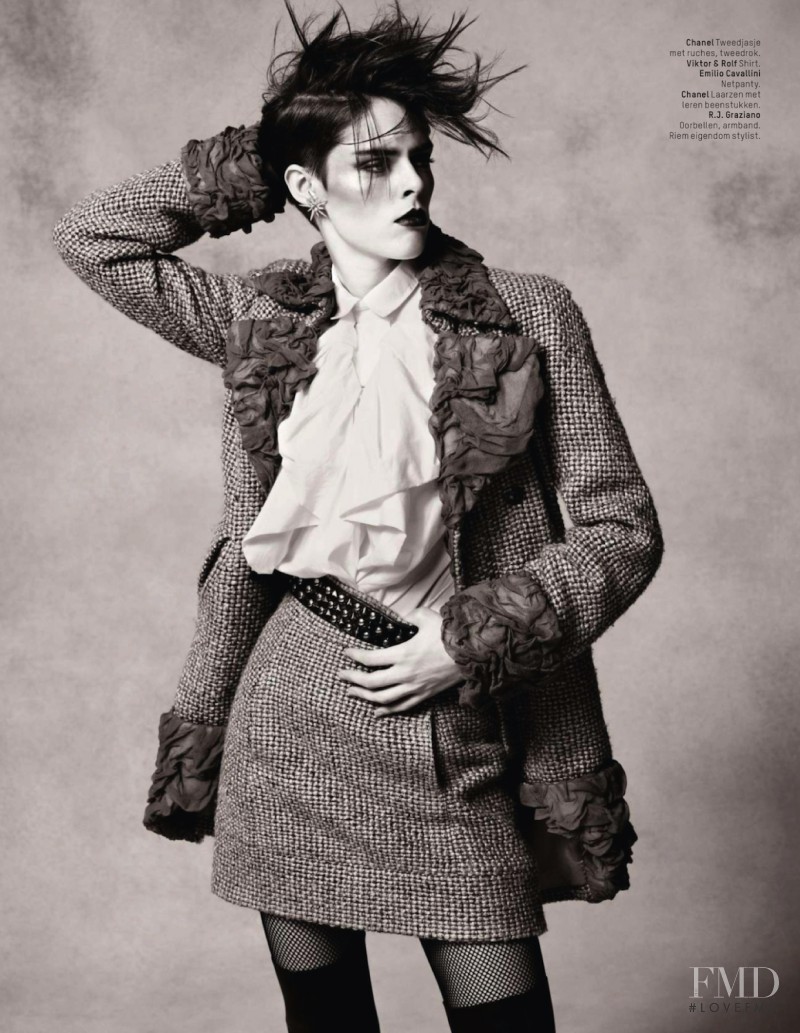 Coco Rocha featured in Coco, December 2013