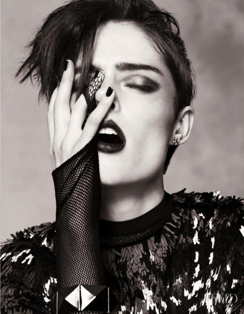 Coco Rocha featured in Coco, December 2013