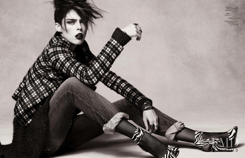 Coco Rocha featured in Coco, December 2013