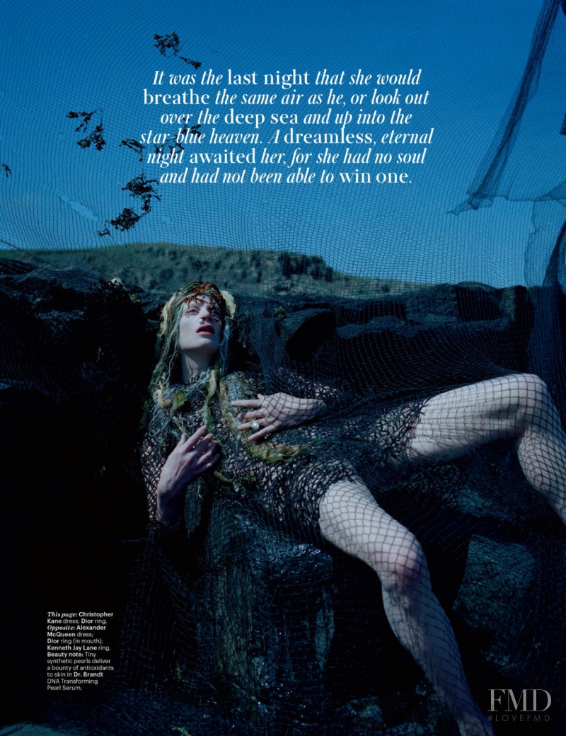 Kristen McMenamy featured in Far, Far From Land, December 2013