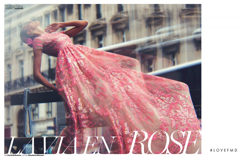 Alina Baikova featured in La Via En Rose, December 2013
