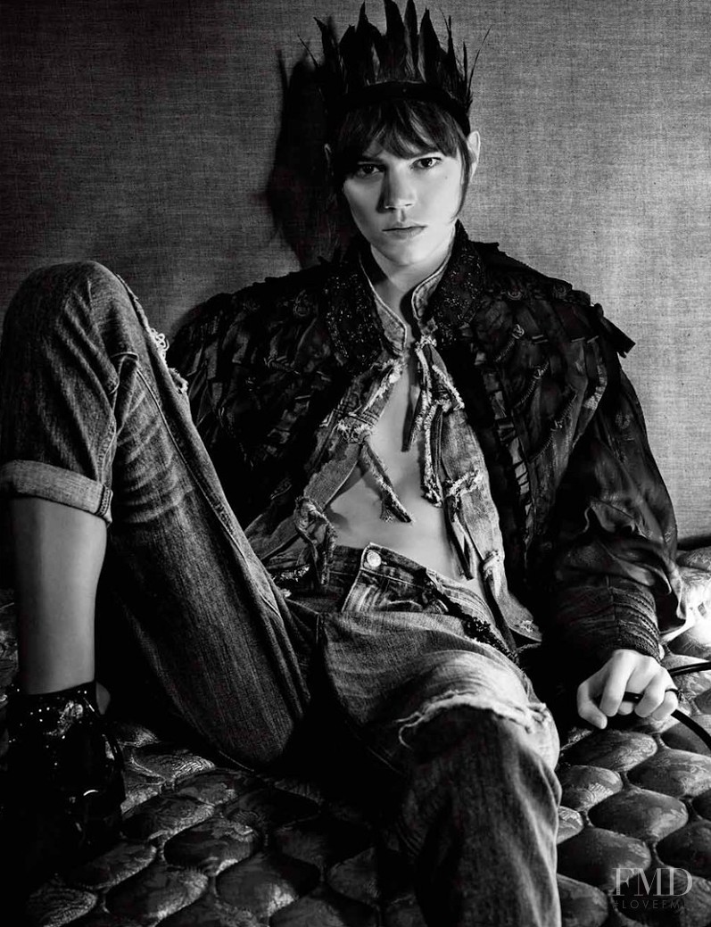 Freja Beha Erichsen featured in Fade To Black, December 2013