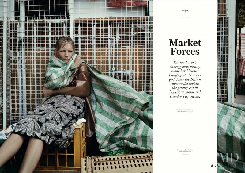 Kirsten Owen featured in Market Forces, October 2013