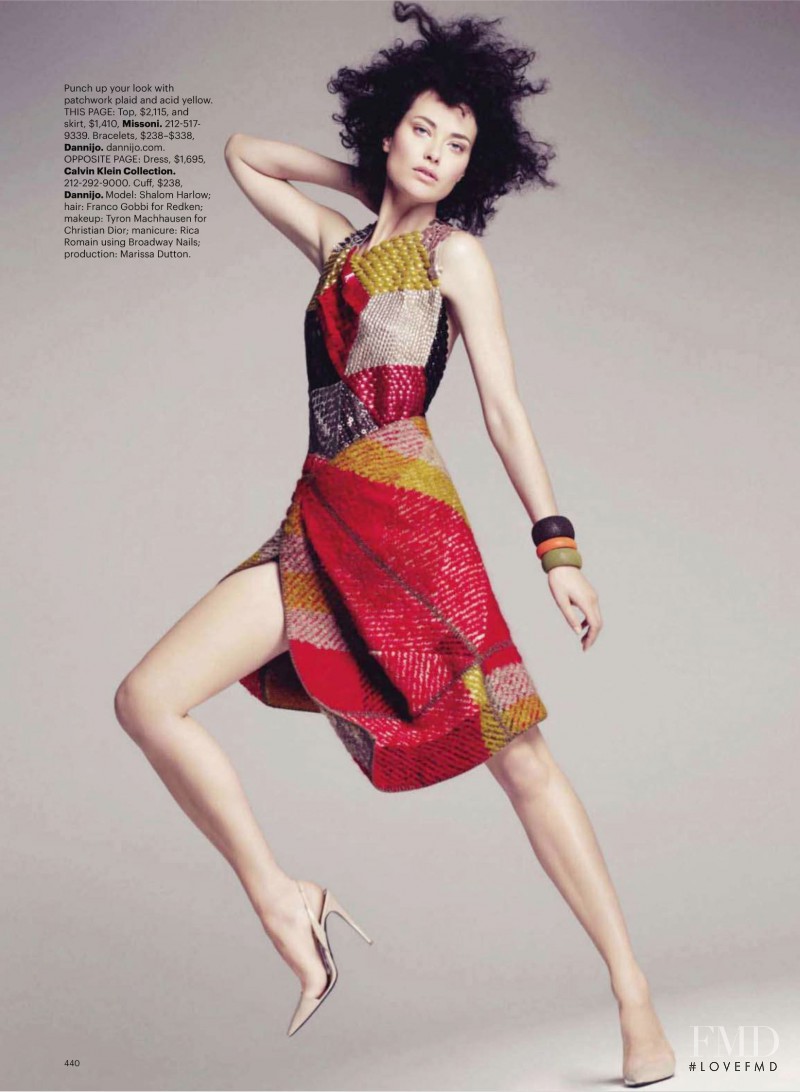 Shalom Harlow featured in Brilliant Buys, September 2010