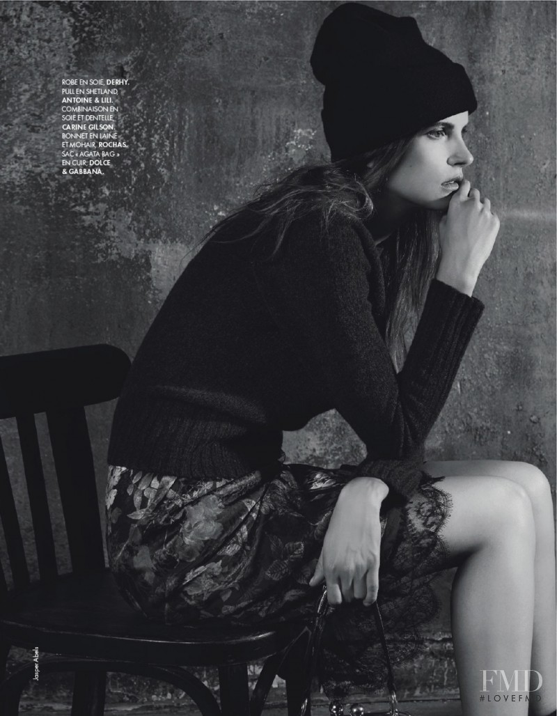 Nikola Romanova featured in Fille En Fleurs, November 2013