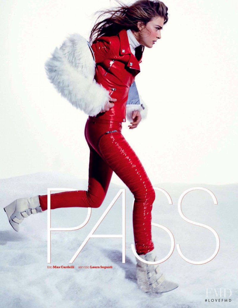 Ophelie Rupp featured in Ski Pass, December 2013