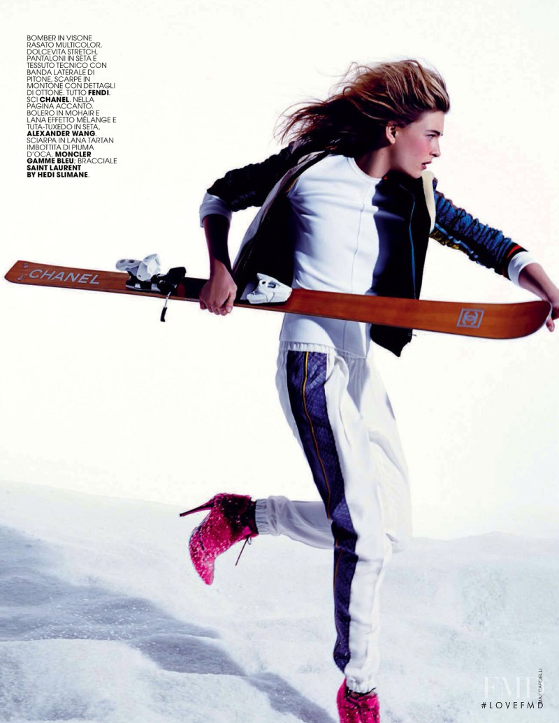 Ophelie Rupp featured in Ski Pass, December 2013