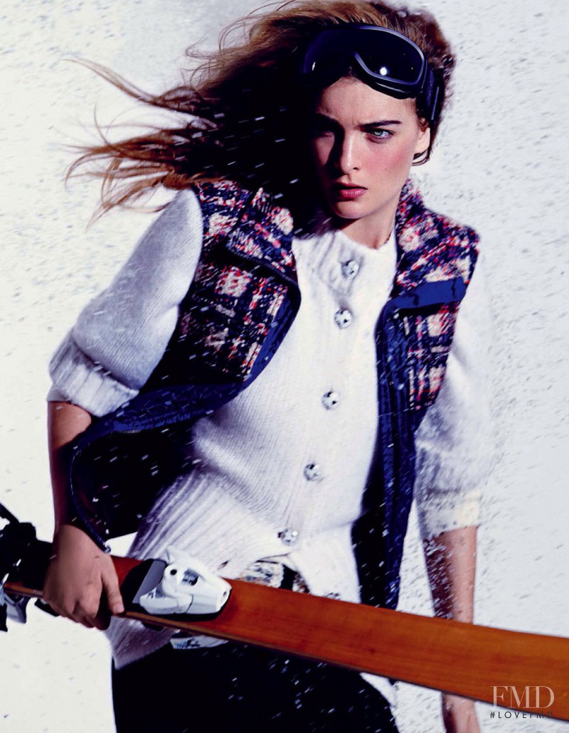 Ophelie Rupp featured in Ski Pass, December 2013