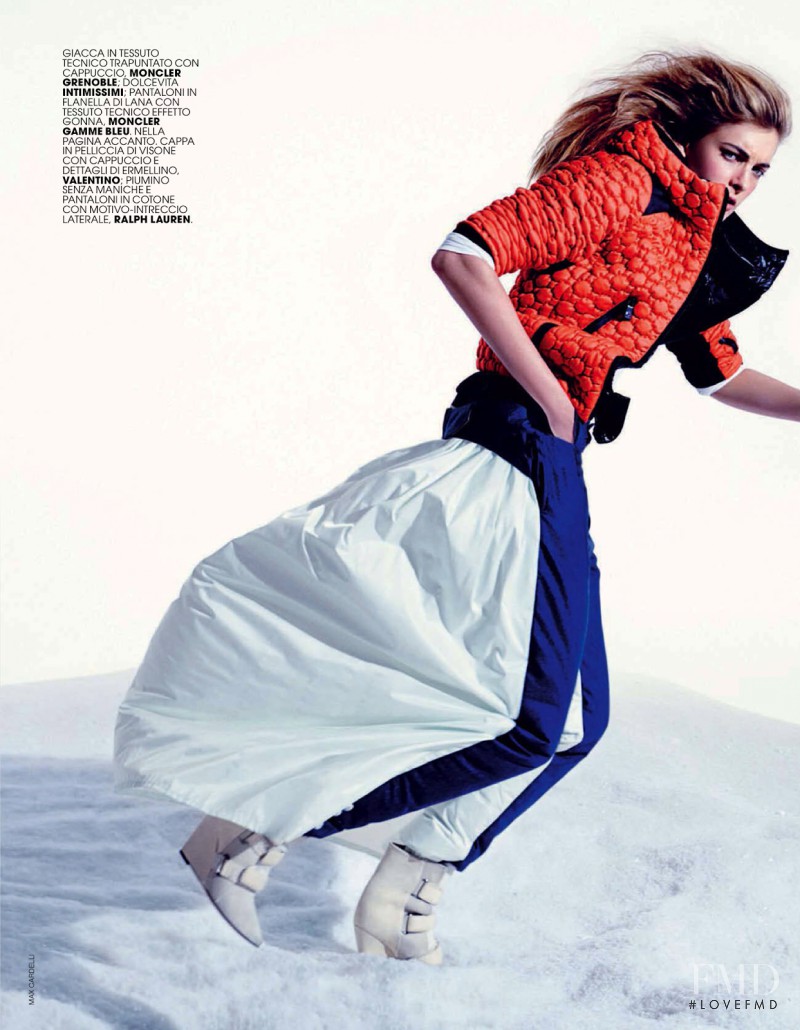 Ophelie Rupp featured in Ski Pass, December 2013