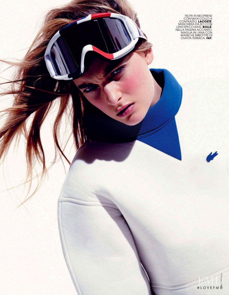 Ophelie Rupp featured in Ski Pass, December 2013