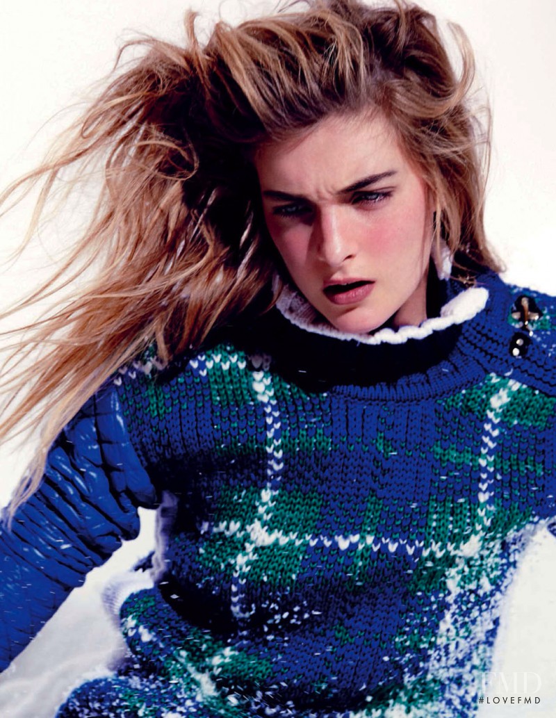 Ophelie Rupp featured in Ski Pass, December 2013