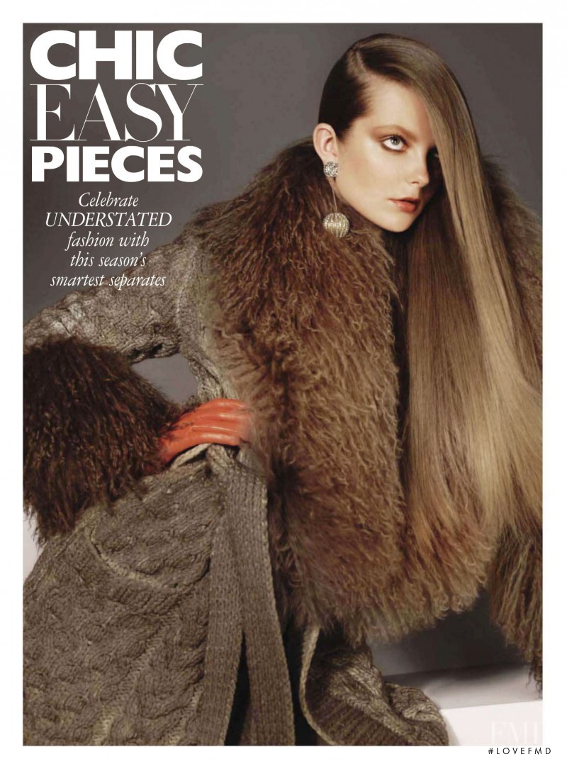 Eniko Mihalik featured in Chic Easy Pieces, September 2010