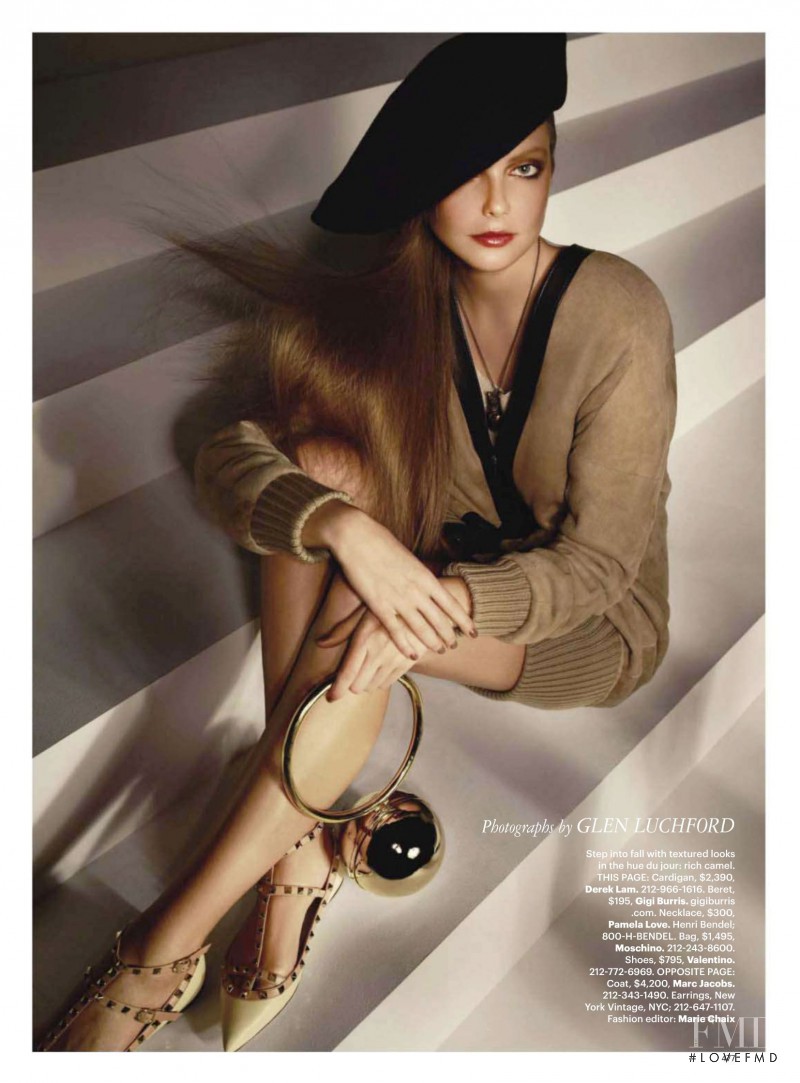 Eniko Mihalik featured in Chic Easy Pieces, September 2010