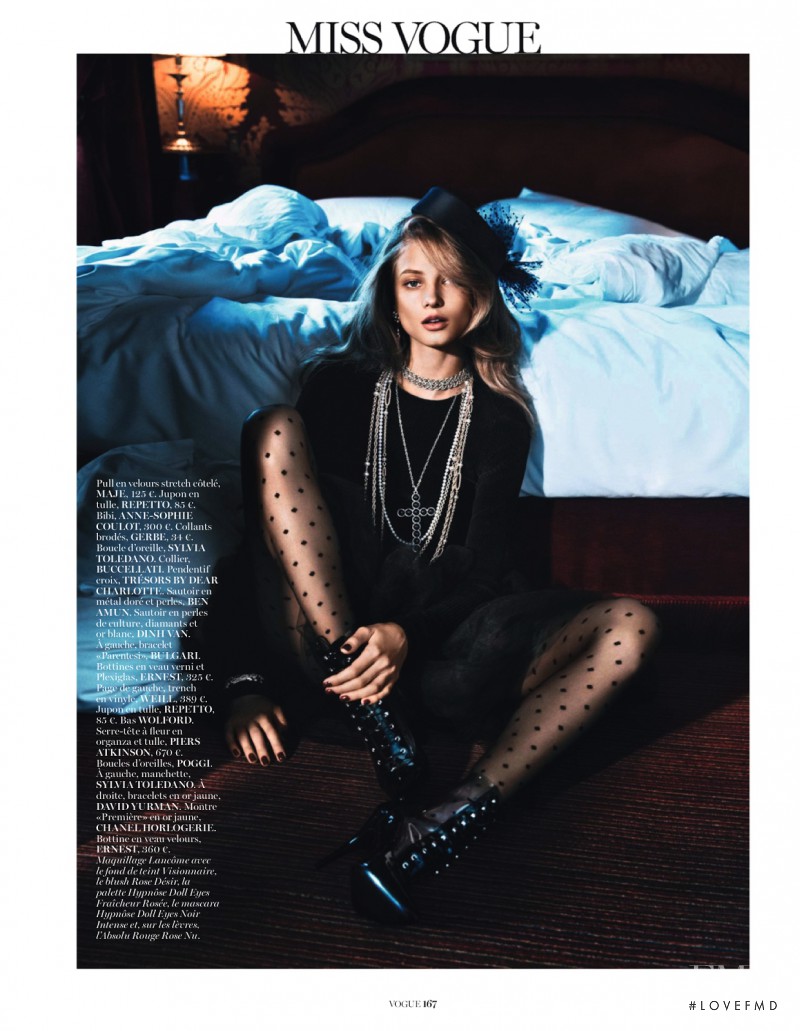 Anna Selezneva featured in 19 Chambre, December 2013