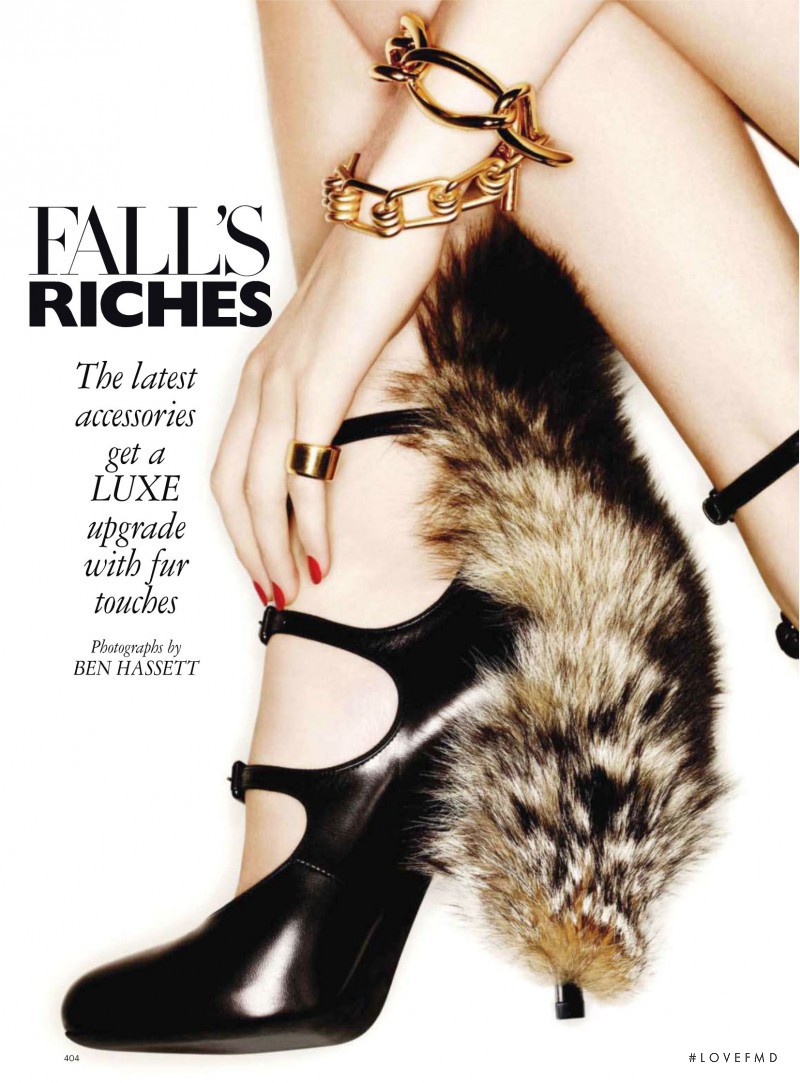 Heidi Mount featured in Fall\'s Riches, September 2010