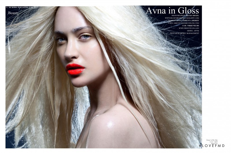 Avna In Gloss, June 2013