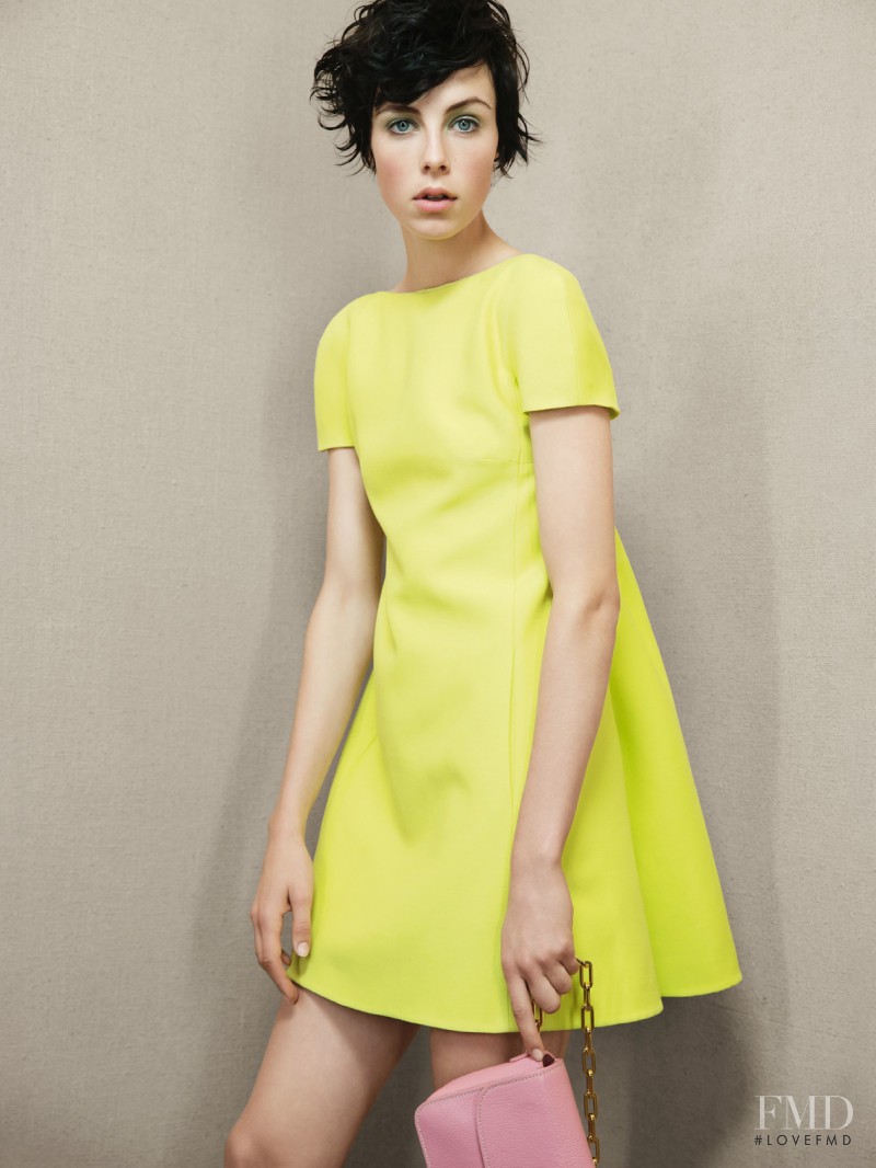 Edie Campbell featured in Sunny Side Up, January 2014