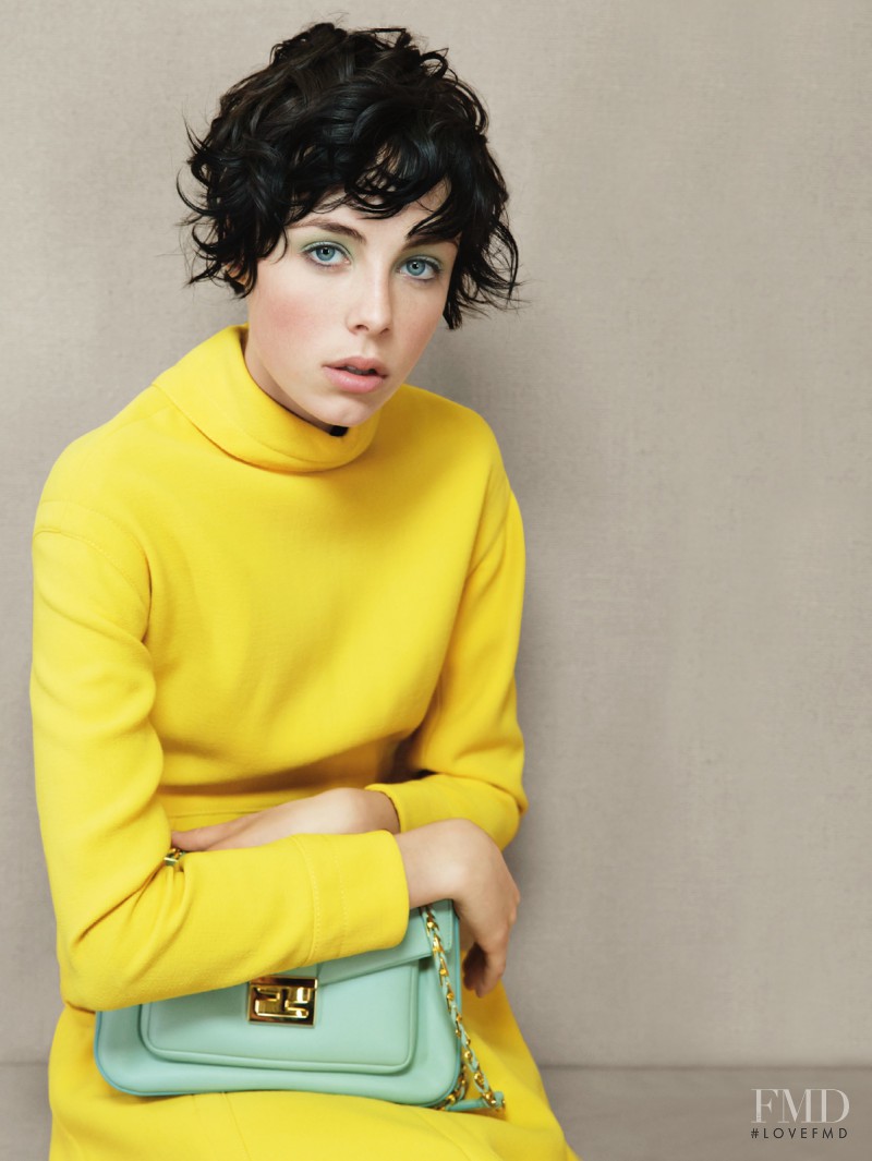 Edie Campbell featured in Sunny Side Up, January 2014