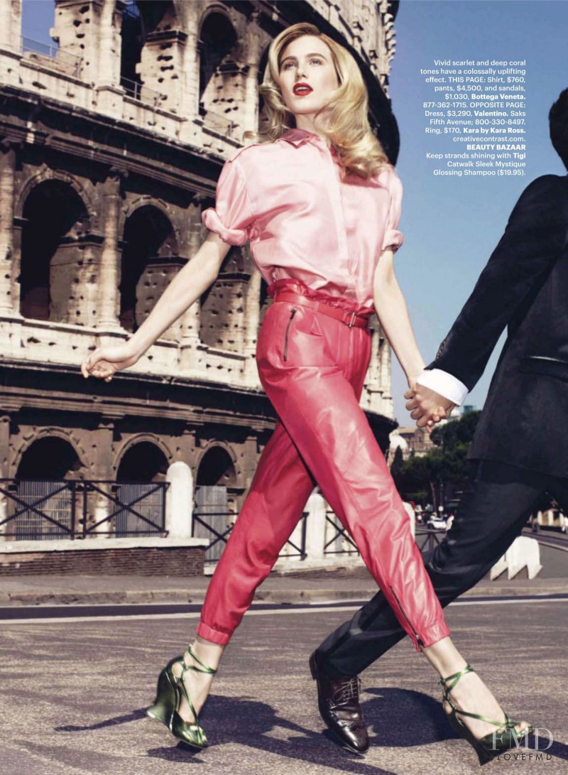 Dree Hemingway featured in Simply Red, September 2010