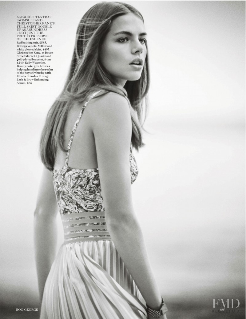 Rosie Tapner featured in The Girl From Monaco, January 2014