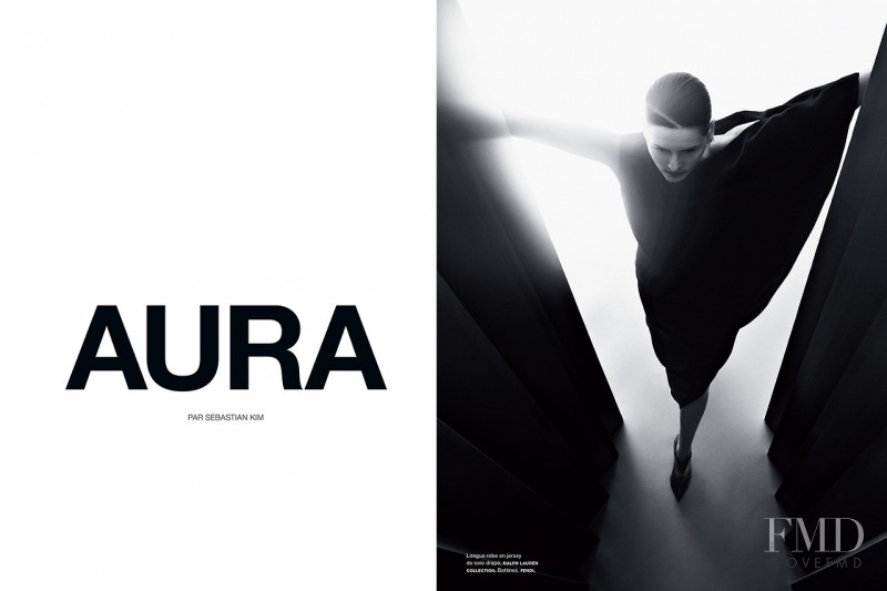 Katlin Aas featured in Aura, December 2013