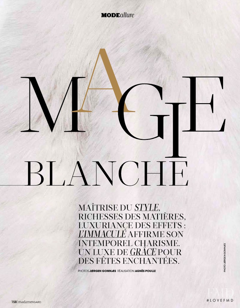 Magie Blanche, December 2013