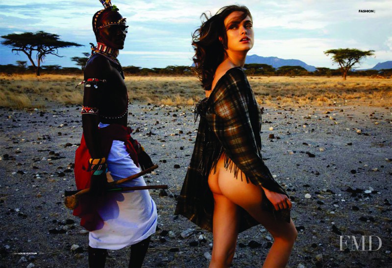 Sophie Vlaming featured in Out of Africa, April 2011