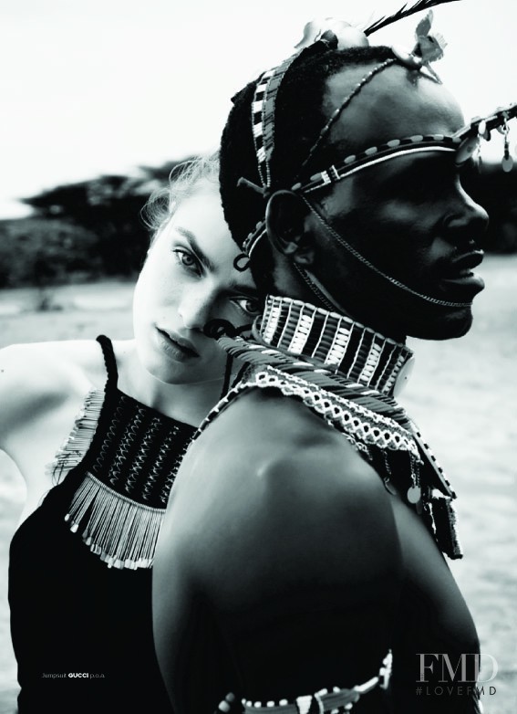 Sophie Vlaming featured in Out of Africa, April 2011