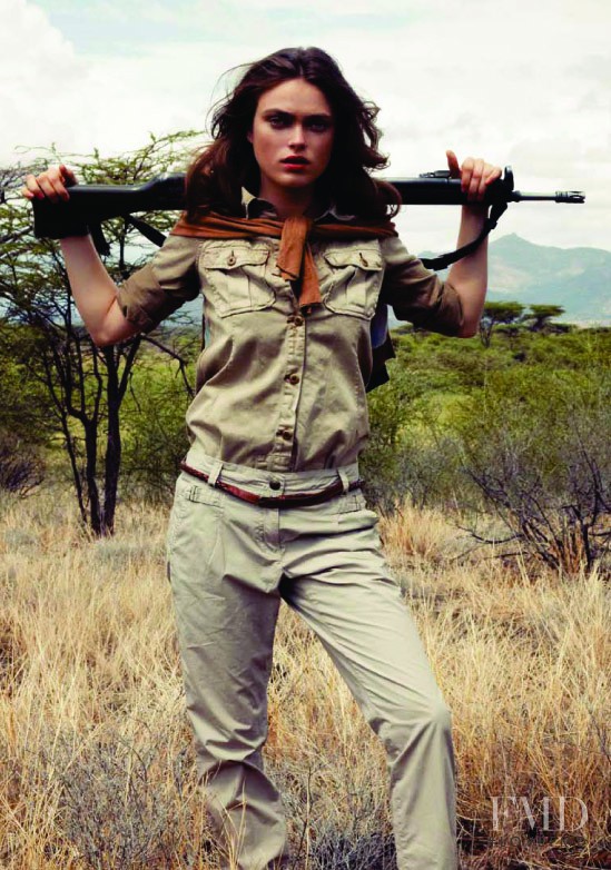 Sophie Vlaming featured in Out of Africa, April 2011