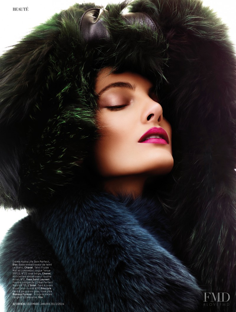 Mariana Coldebella featured in Fur Game, December 2013