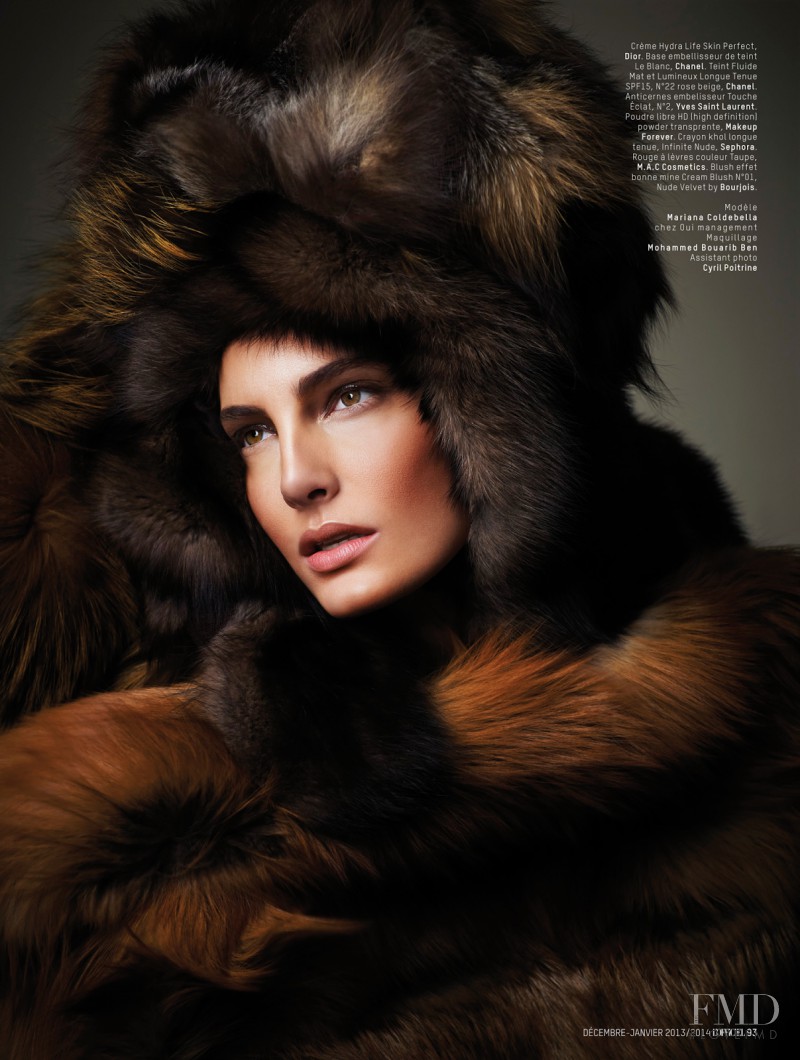 Mariana Coldebella featured in Fur Game, December 2013