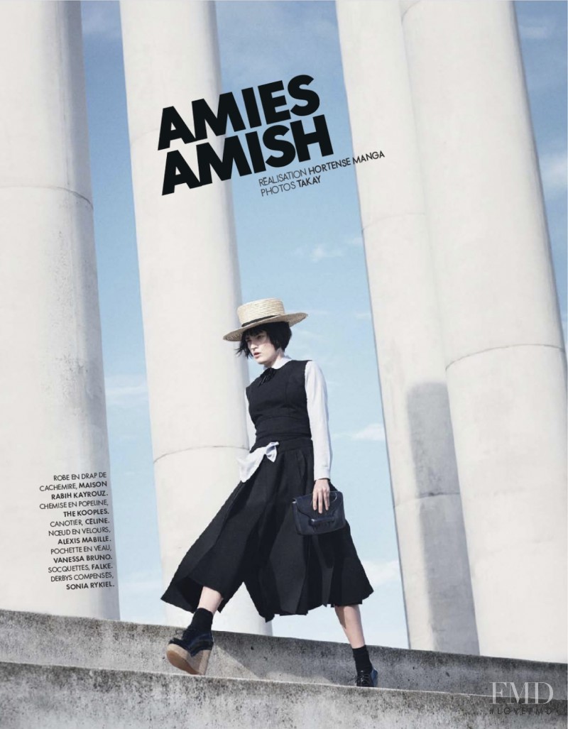 Molly Smith featured in Amies Amish, December 2013