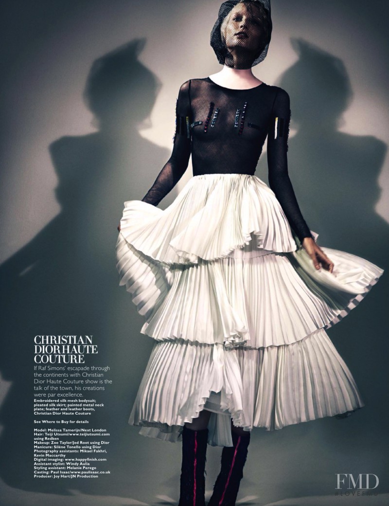 Melissa Tammerijn featured in The Haute List, December 2013