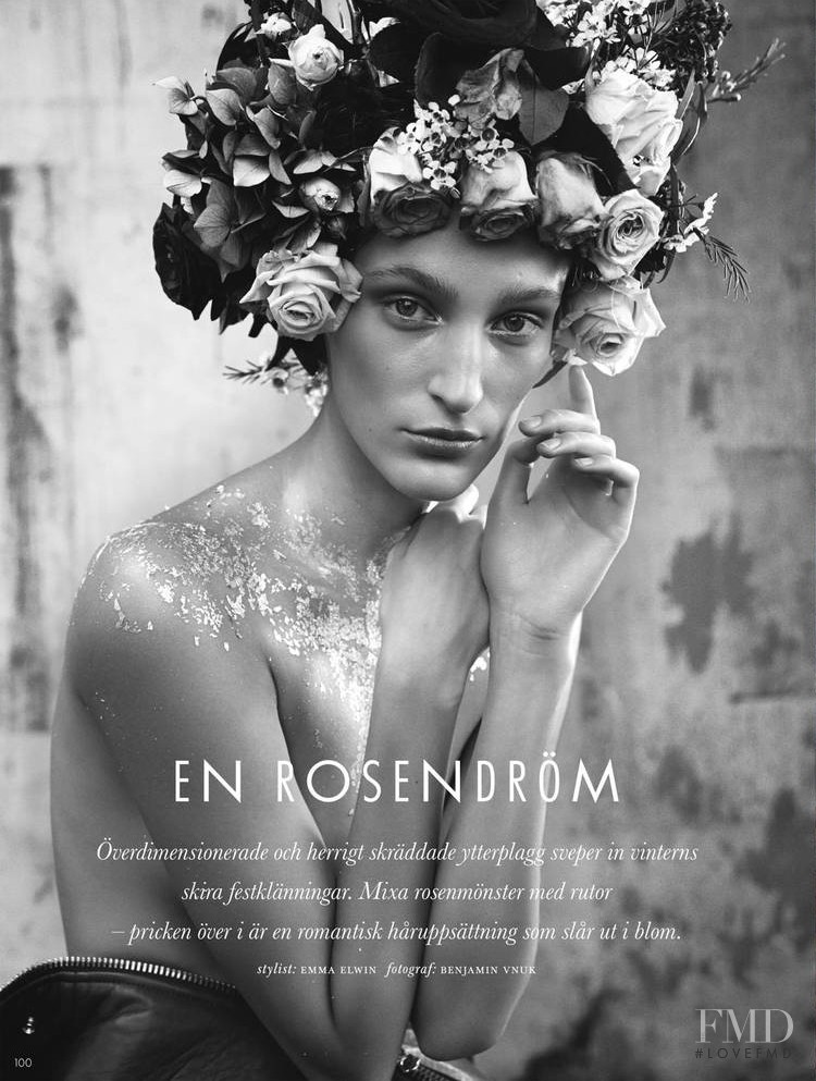 Franzi Mueller featured in En Rosendröm, January 2014