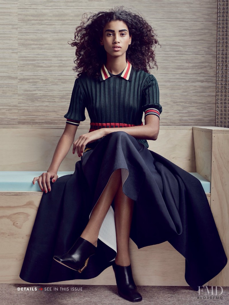 Imaan Hammam featured in More Is More, January 2014