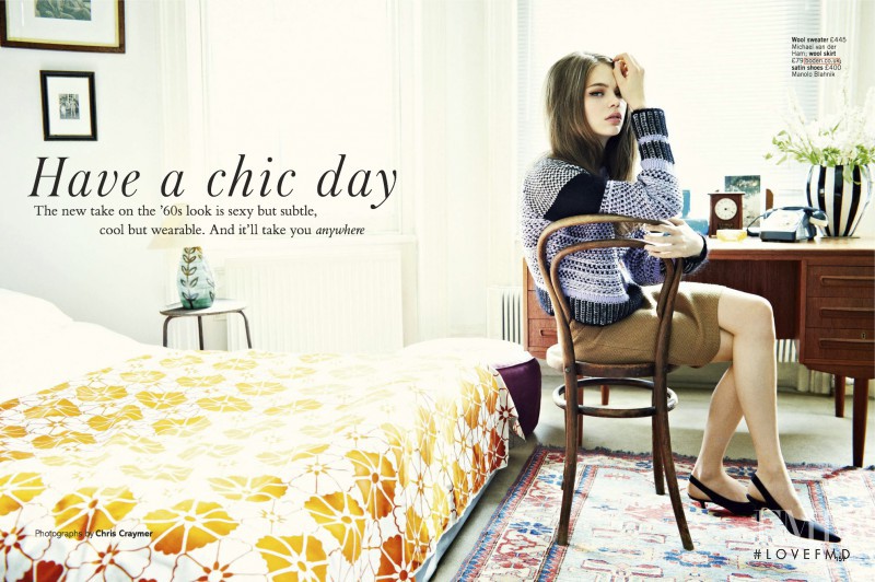 Estelle Yves featured in Have A Chic Day, January 2014