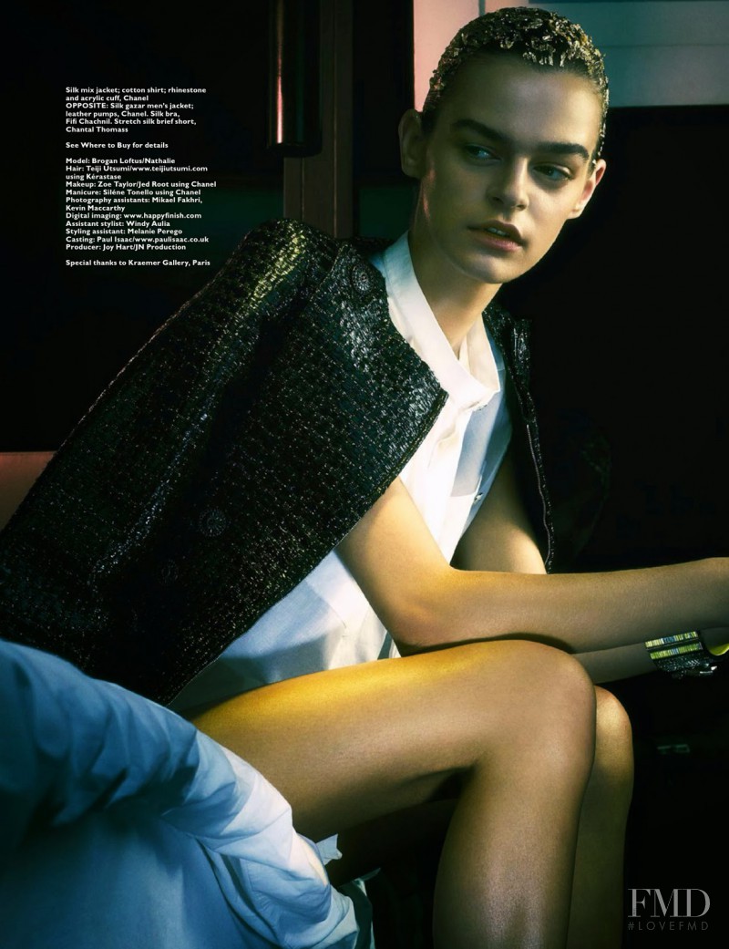 Brogan Loftus featured in Black Magic, December 2013