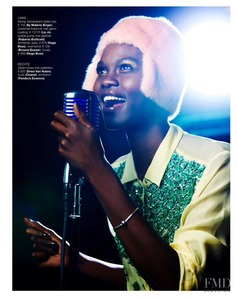 Atong Arjok featured in Jazz It Up, January 2014