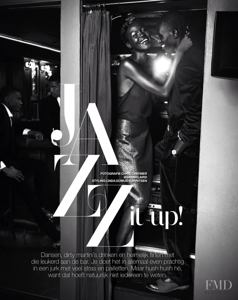 Atong Arjok featured in Jazz It Up, January 2014