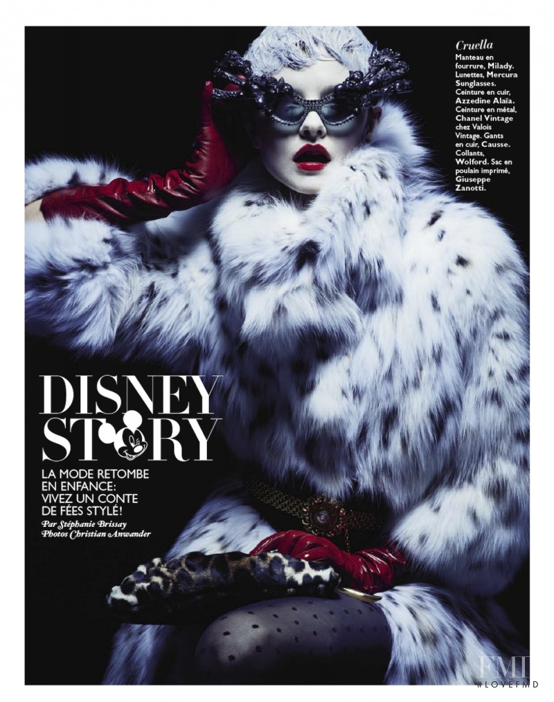 Kamila Filipcikova featured in Disney Story, December 2013