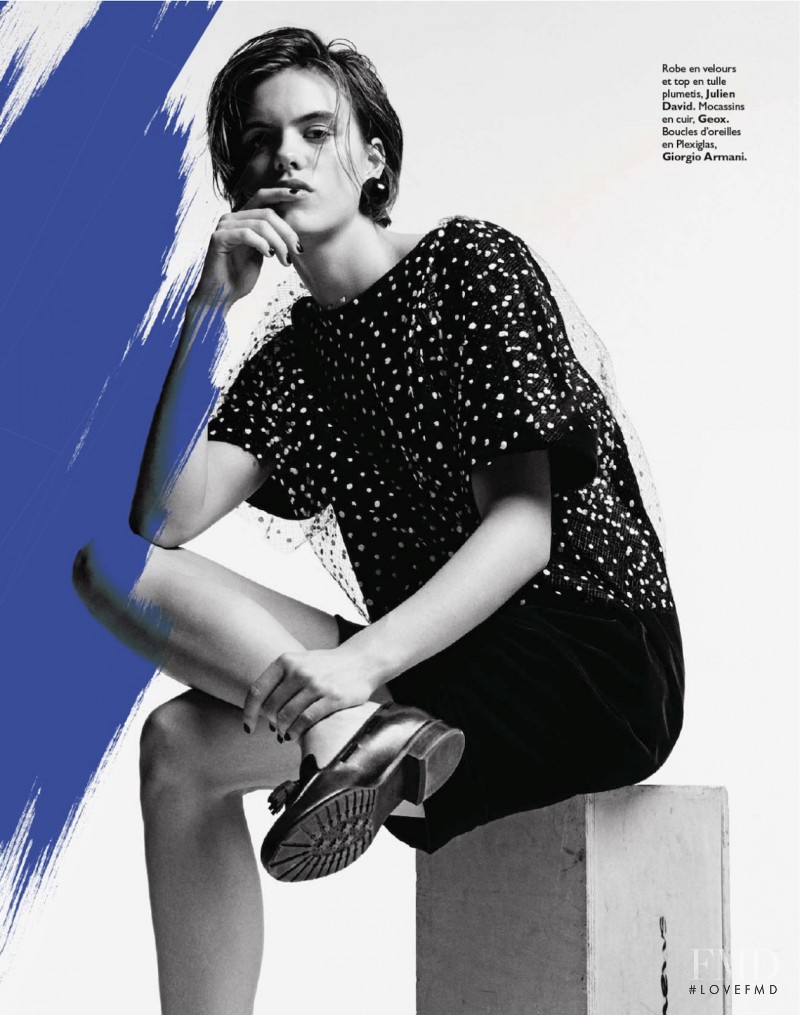 Corinna Ingenleuf featured in La Petite Robe Noire, December 2013